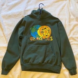 This is a 100% cotton hoodie, by Online Ceramics.